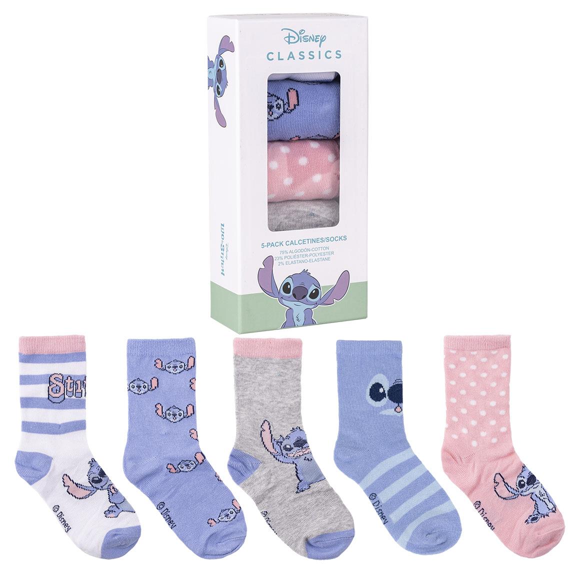 Комплект чорапи 5 броя STITCH (СТИЧ)