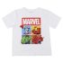 Памучна тениска с къс ръкав за момче Marvel със Spider-Man, Hulk, Iron Man и Captain America
